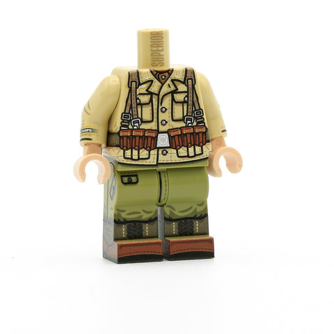 WWII German Tropical Body - Kar 98K #1 (Tan/Olive)