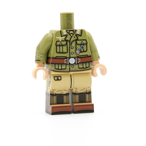 WWII German Tropical Body - Officer (Tan/Olive)