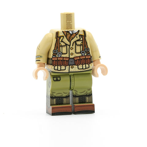 WWII German Tropical Body - Kar 98K #2 (Tan/Olive)