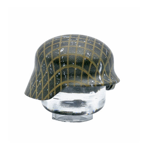 Weathered/Netted Stahlhelm